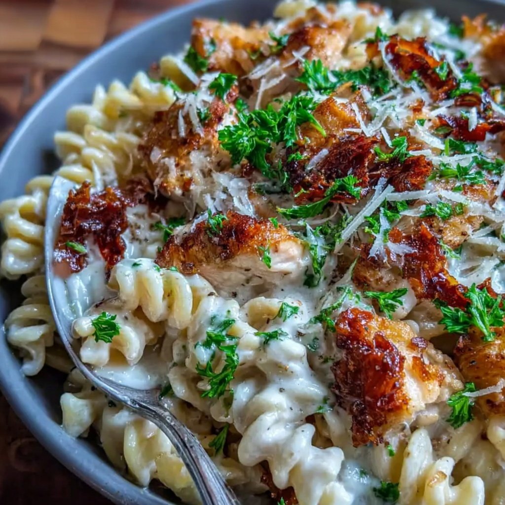 Chicken Pasta With Lemon Cream Sauce
