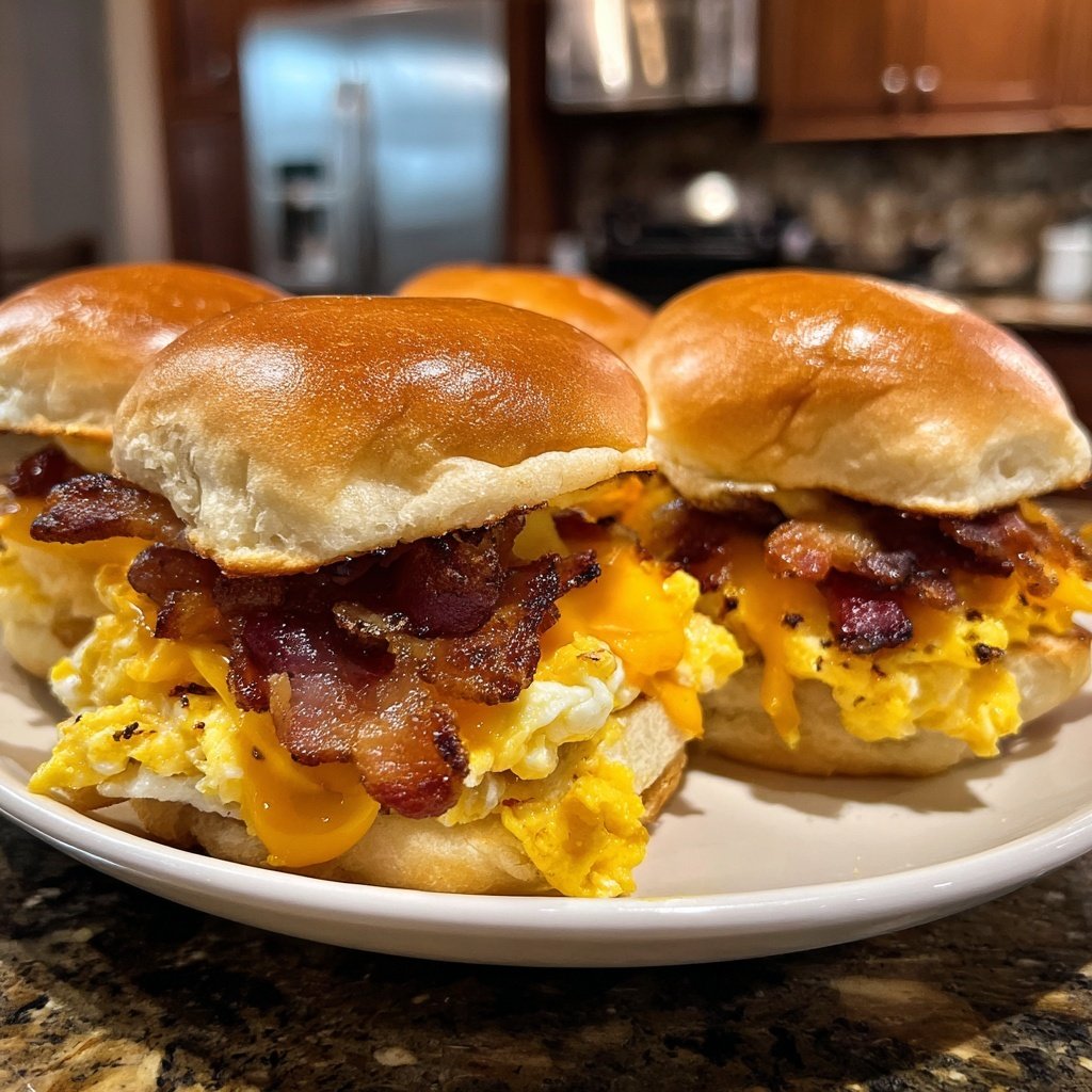 Breakfast Sliders For A Crowd