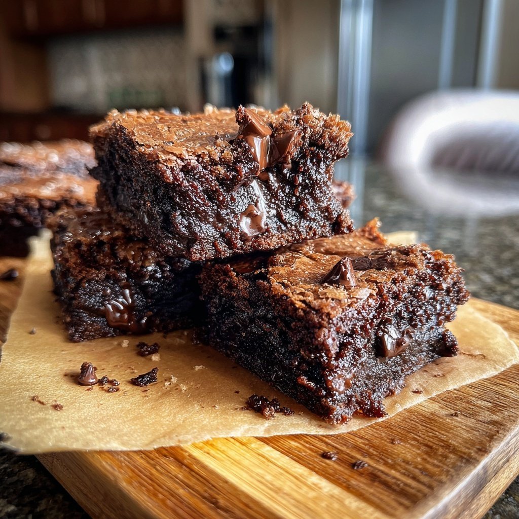 Brownie Mix Double Fudge Bars