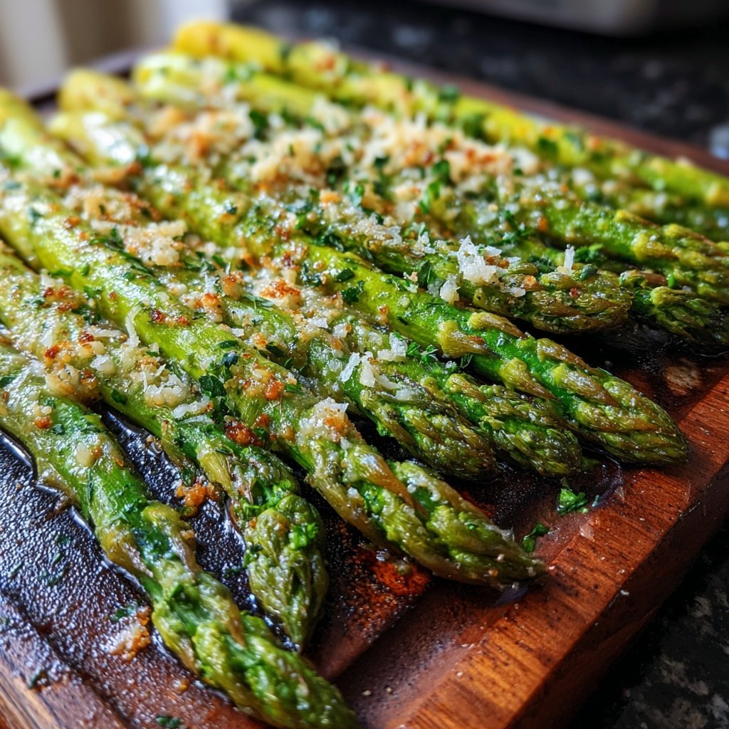 Garlic Parmesan Asparagus