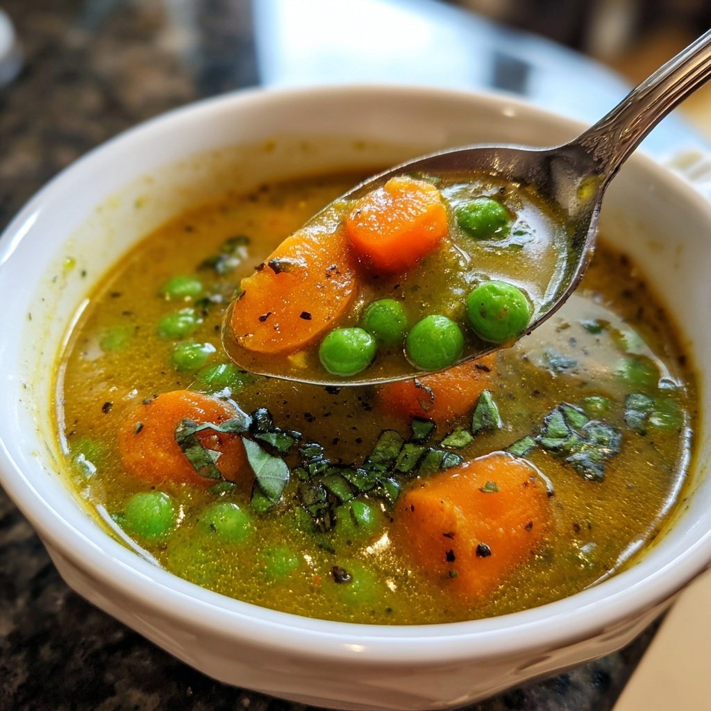 Light Spring Vegetable Soup