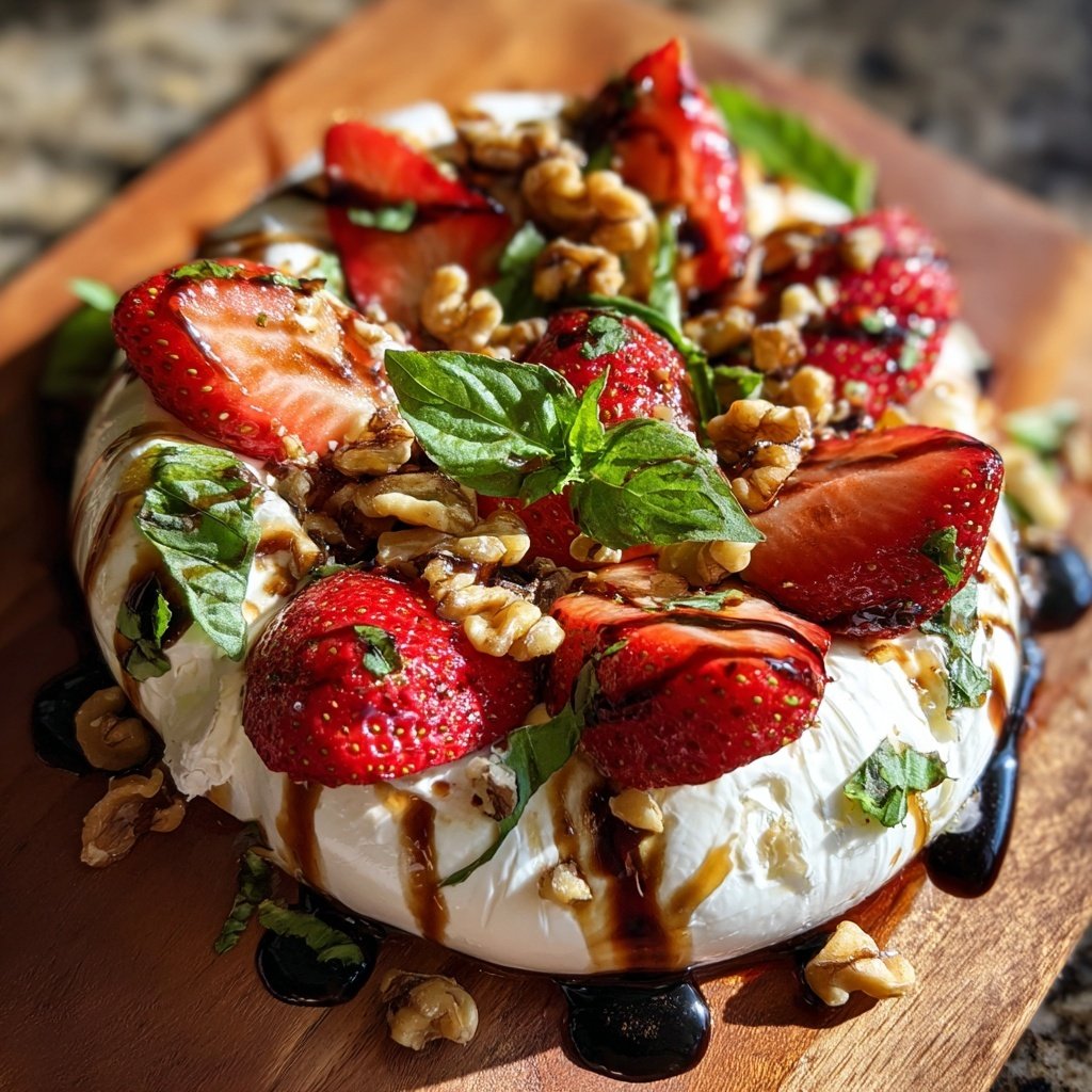 Strawberry Burrata Salad