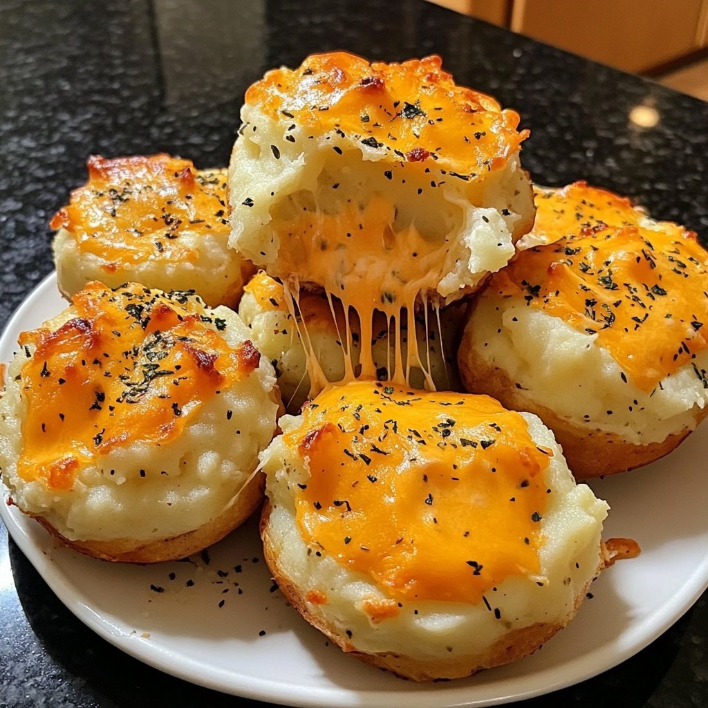 Mashed Potato Cheese Puffs 🧀✨ – The Ultimate Easy Appetizer Recipe!