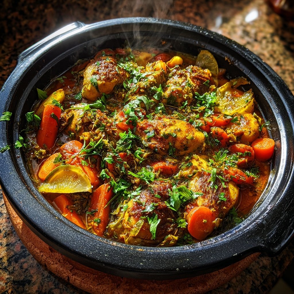 Global Flavors Moroccan Chicken Tagine